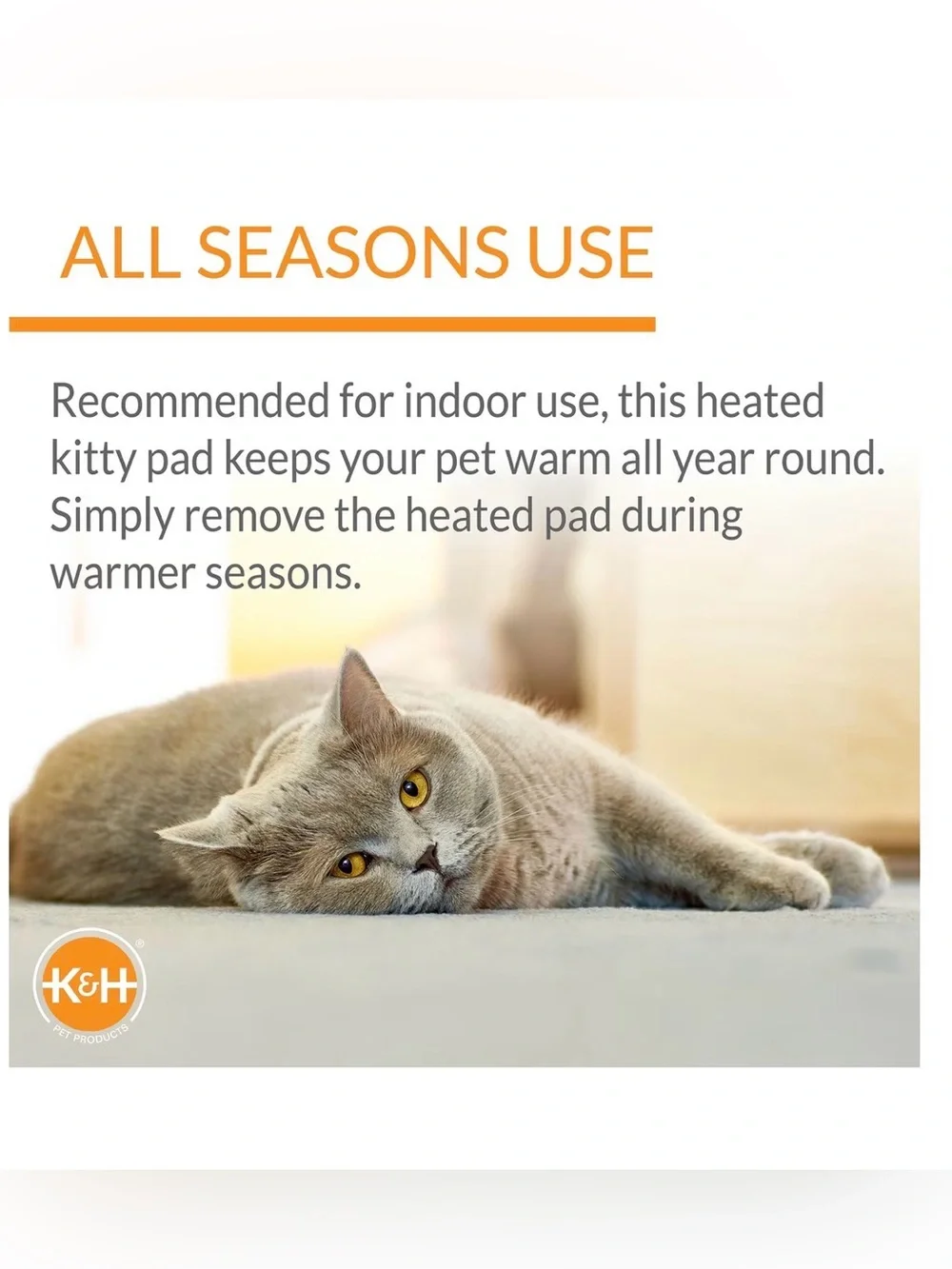 Thermo-Kitty Deluxe Large Heated Pet Bed/Covered Cave - Mocha/Leopard Print